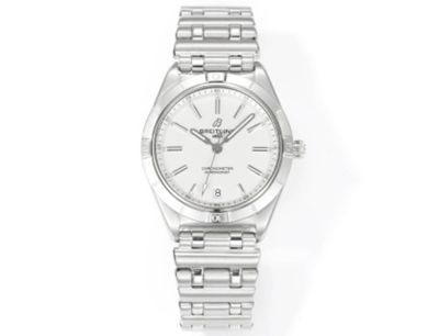 BLS Factory BREITLING Chronomat  2824 Movement White Dial 36mm Watch